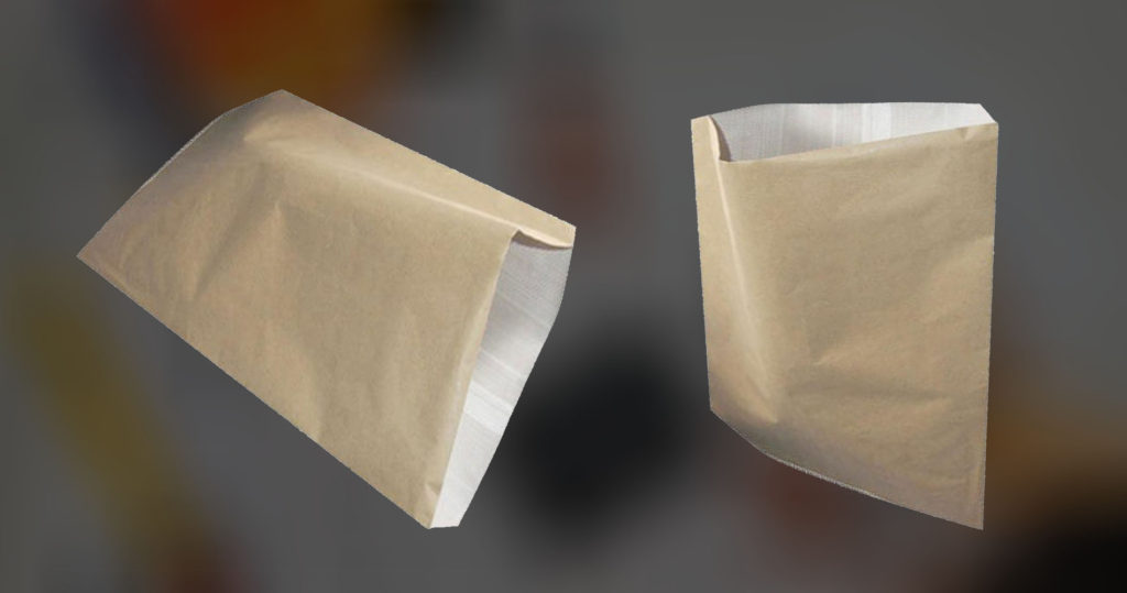 Brown Paper Laminated HDPE/PP Bags