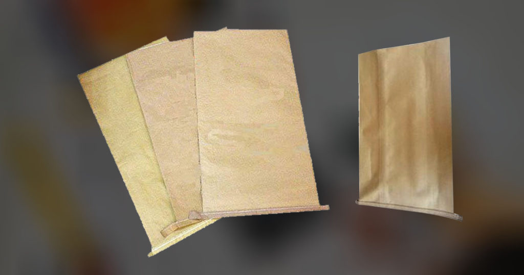 Multiwall Paper Bags/Sacks with Stitched Bottom